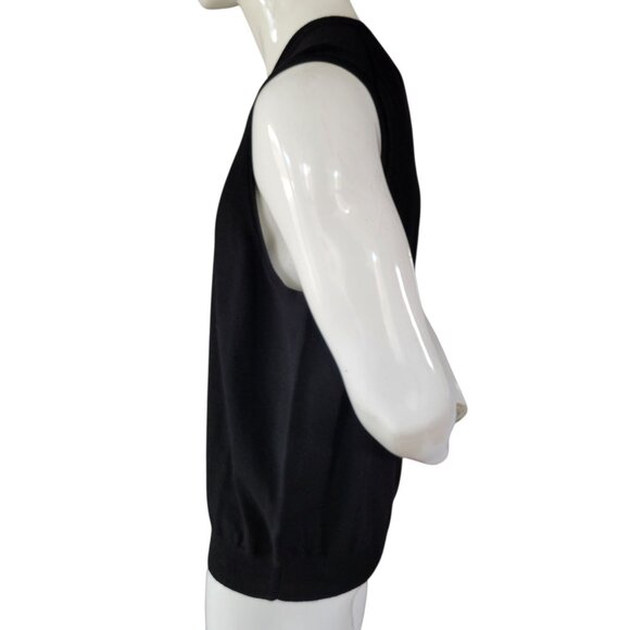Club Room Estate Merino V-Neck Sweater Vest (Size L) - Picture 3 of 7